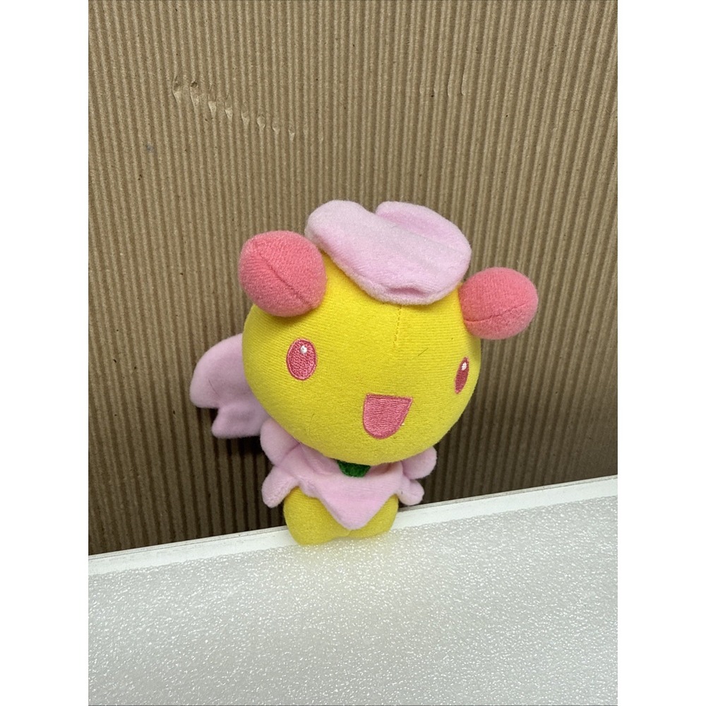 Cherrim SunShine Forme C2904 Pokemon Center 2007 Canvas 5" Plush Toy Doll Japan